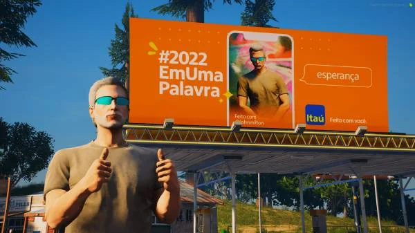 Itaú leva #2022EmUmaPalavra para o metaverso