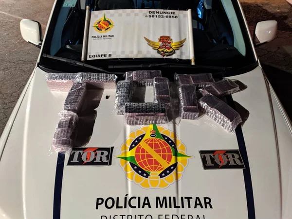 PMDF apreende anfetamina que seria revendida a caminhoneiros