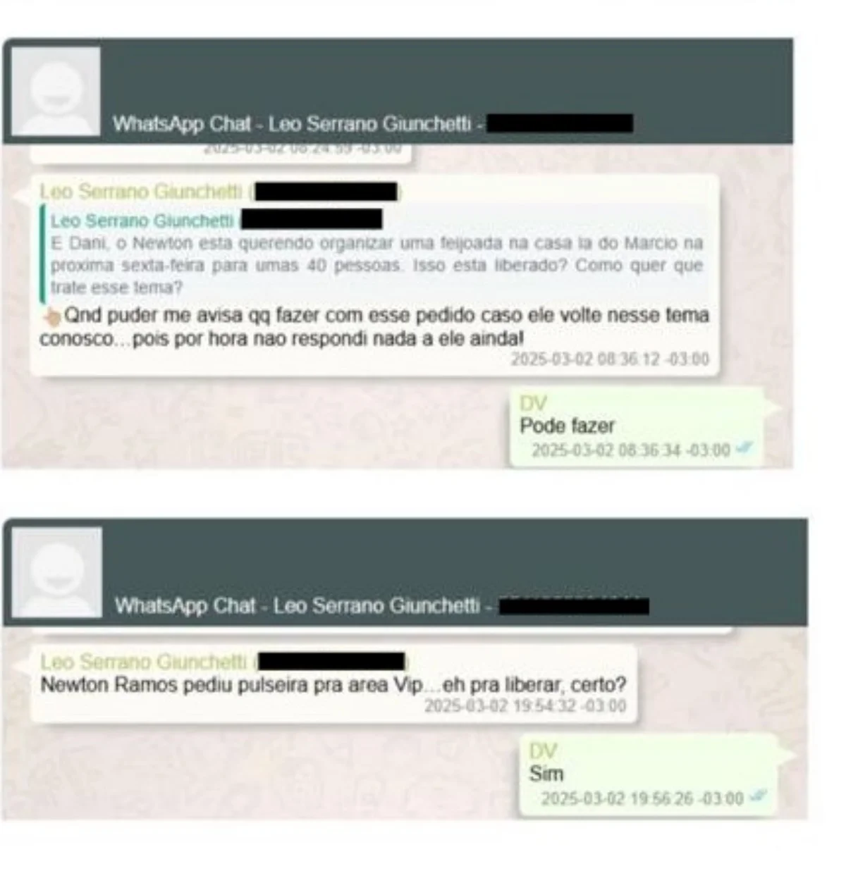 Vorcaro reservou mansão de R$ 250 milhões para ministro “KN” no Carnaval - imagem 20 Vorcaro reservou mansão de R$ 250 milhões para ministro “KN” no Carnaval - imagem 20
