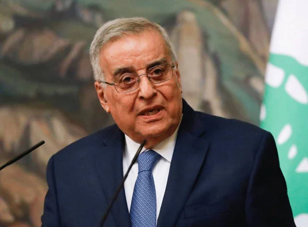 Imagem colorida de Abdallah Bou Habib, ministro do exterior do Líbano
