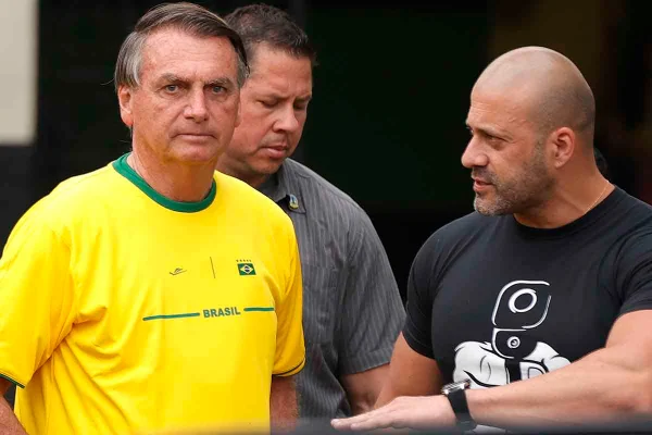 bolsonaro e daniel silveira