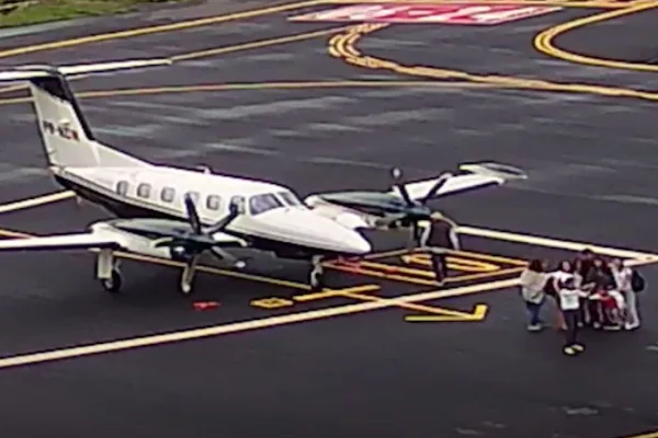 Piloto fez pouso de risco dias antes de queda de avião no RS. Vídeo
