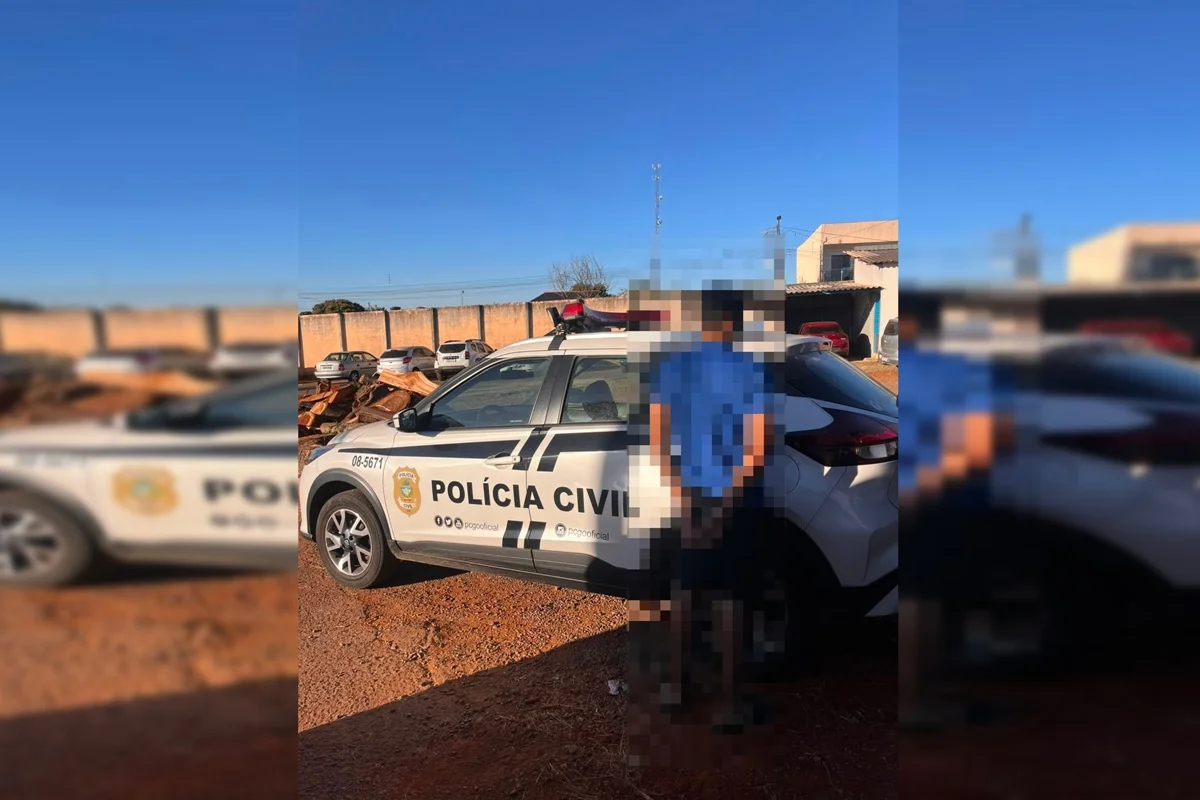 Jovem é preso em Anápolis por estupro de adolescente de 13 anos