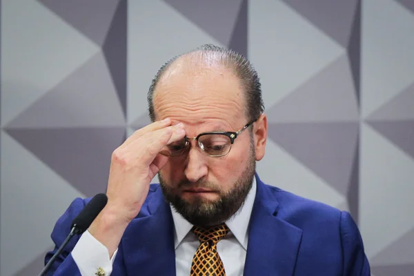 A reunião da CPMI do Instituto Nacional do Seguro Social (INSS) recebe o advogado Nelson Wilians sócios do Careca do INSS - Metrópoles