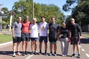 Amigos e familiares que correram com José Amigos e familiares que correram com José