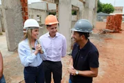 Celina Leão faz visita técnica em obras em Santa Maria 