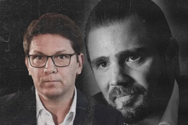 Arte de Mario Frias e Daniel Vorcaro