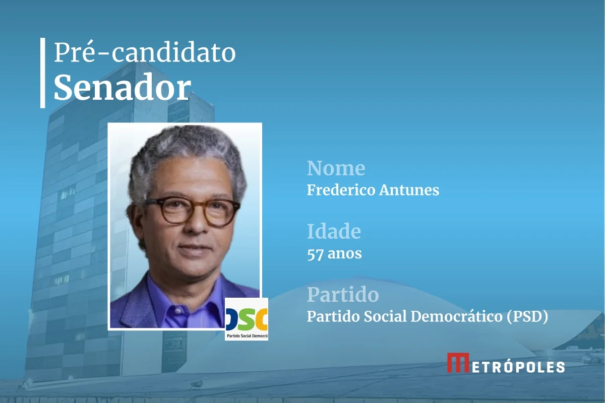 Pré-candidato ao Senado do RS - Frederico Antunes (PSD) Pré-candidato ao Senado do RS - Frederico Antunes (PSD)