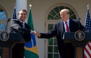 Bolsonaro e Trump 