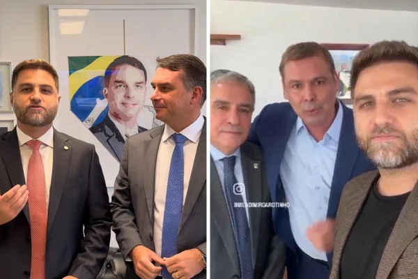 Flávio Bolsonaro apoia prefeito que exalta Lula e abre crise no PL