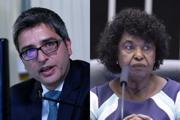 Carlos Portinho e Benedita da Silva