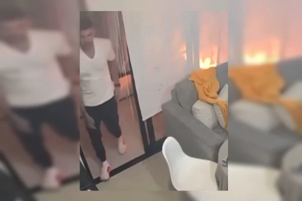 Homem coloca fogo na varanda do apartamento do amigo, em São Paulo