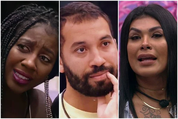 Camilla de Lucas, Gilberto e Pocah no 16º Paredão do BBB21
