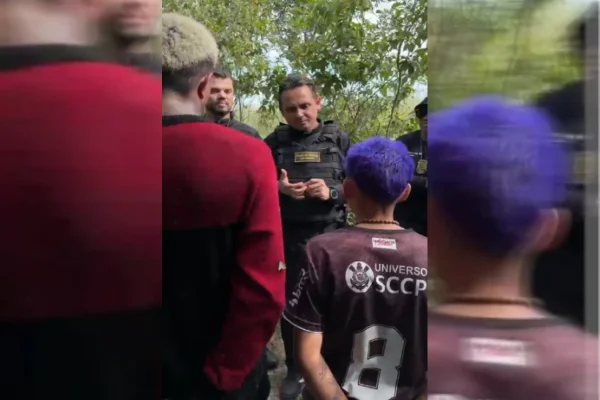 Imagem colorida,Dupla do CV decepa mão de jovem em tribunal do crime e esconde corpo- Metrópoles