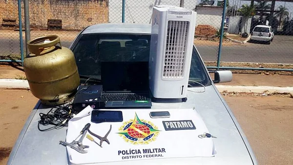 PM prende dupla que furtou casa no Recanto das Emas