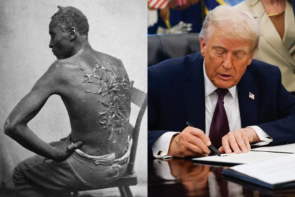 Trump manda retirar foto histórica da escravidão de parques dos EUA