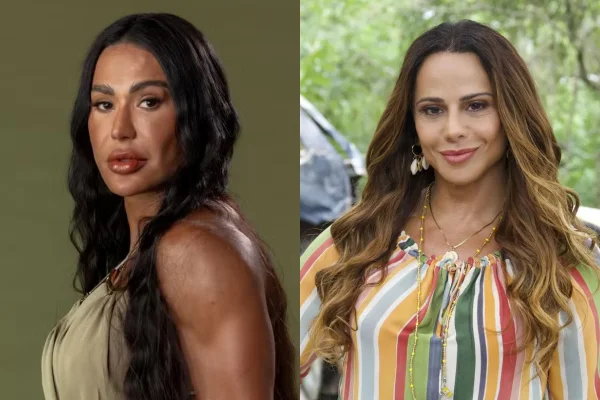 Gracyanne diz se aceitaria atuar ao lado de Viviane Araújo: “Honra”