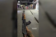 Jhony ostentava fuzis nas redes Jhony ostentava fuzis nas redes
