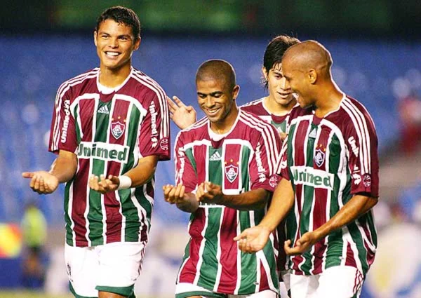 Imagem colorida de Thiago Silva em sua primeira passagem pelo Fluminense- Metrópoles
