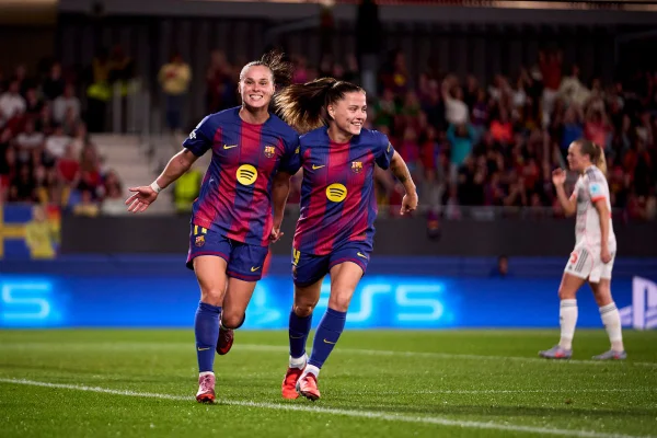 Imagem colorida da Champions Feminina
