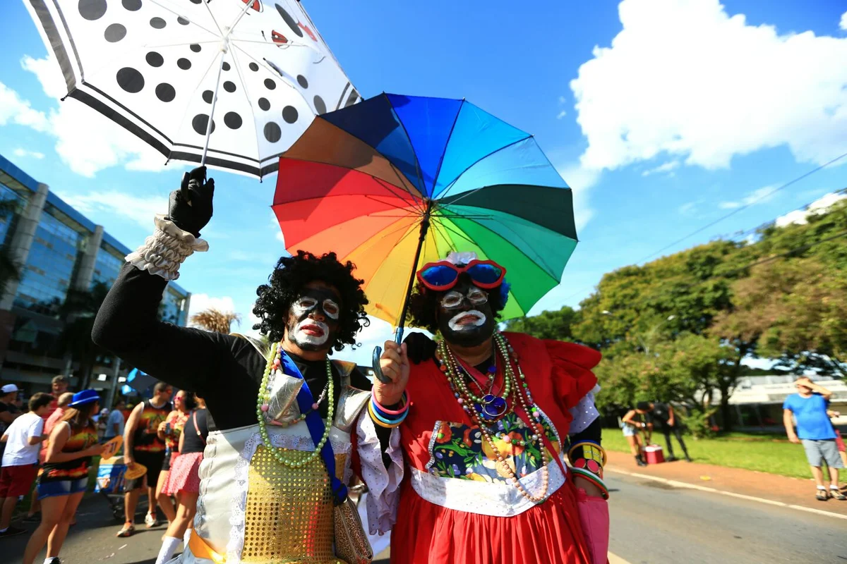 Foliões tomam as ruas de Brasília no segundo dia de carnaval - imagem 12 Foliões tomam as ruas de Brasília no segundo dia de carnaval - imagem 12