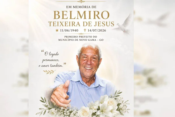 Morre Belmiro Teixeira de Jesus, primeiro prefeito de Novo Gama - destaque galeria Morre Belmiro Teixeira de Jesus, primeiro prefeito de Novo Gama - destaque galeria