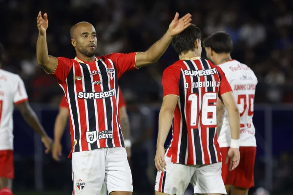 Foto colorida de Lucas, do São Paulo - Metrópoles