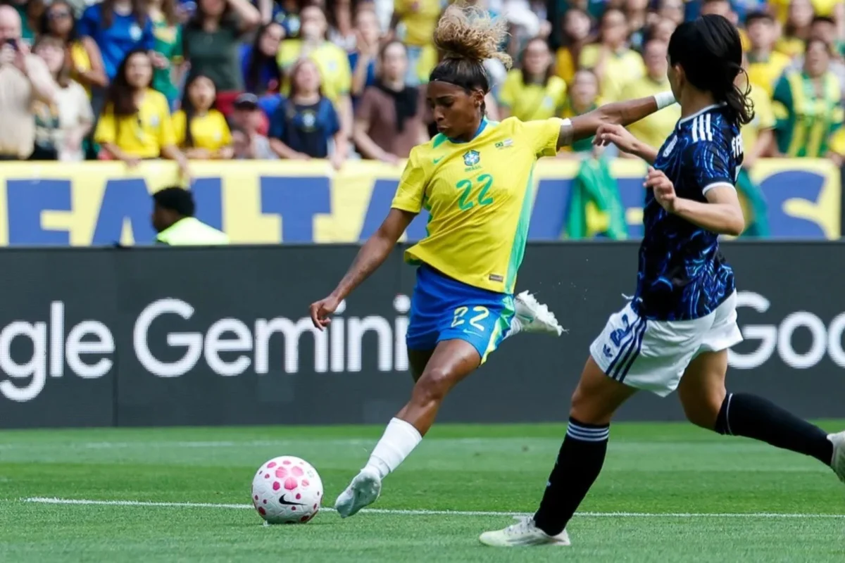 Metro Arena Rio Seleção Brasileira Feminina derrota Argentina em amistoso no Beira-Rio