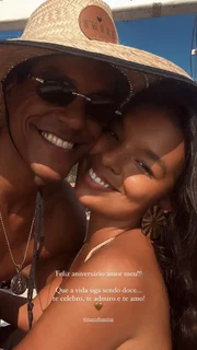 Mell Muzzillo usou o Instagram para se declarar para o namorado, Marcello Melo Jr.