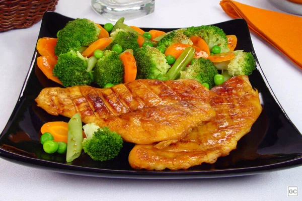 frango com brócolis