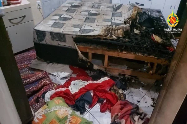 Homem tenta incendiar casa com ex-mulher dentro e é preso no DF