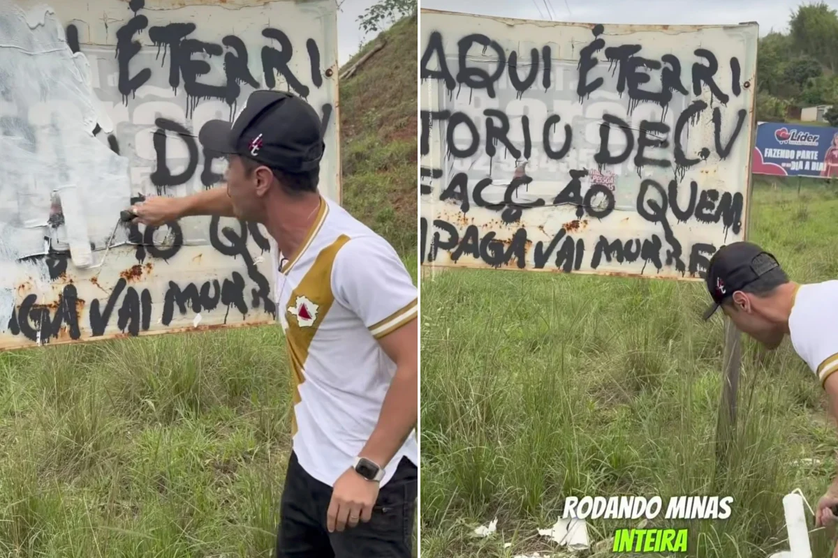 Em campanha, Cleitinho apaga "aviso" de facção em Minas: "Não tenho medo"