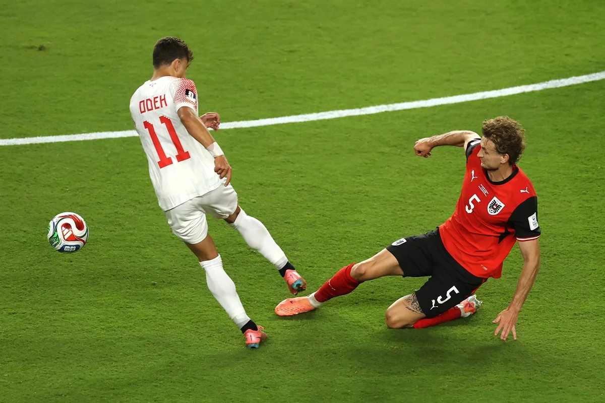 Ainda no 1° tempo, a Jordânia, dois minutos após sofrer gol, quase reagiu ao placar de forma imediata, mas acabou parando no travessão após uma jogada de escanteio curto Ainda no 1° tempo, a Jordânia, dois minutos após sofrer gol, quase reagiu ao placar de forma imediata, mas acabou parando no travessão após uma jogada de escanteio curto