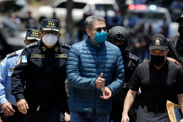 Ex-presidente de Honduras, Juan Orlando Hernández