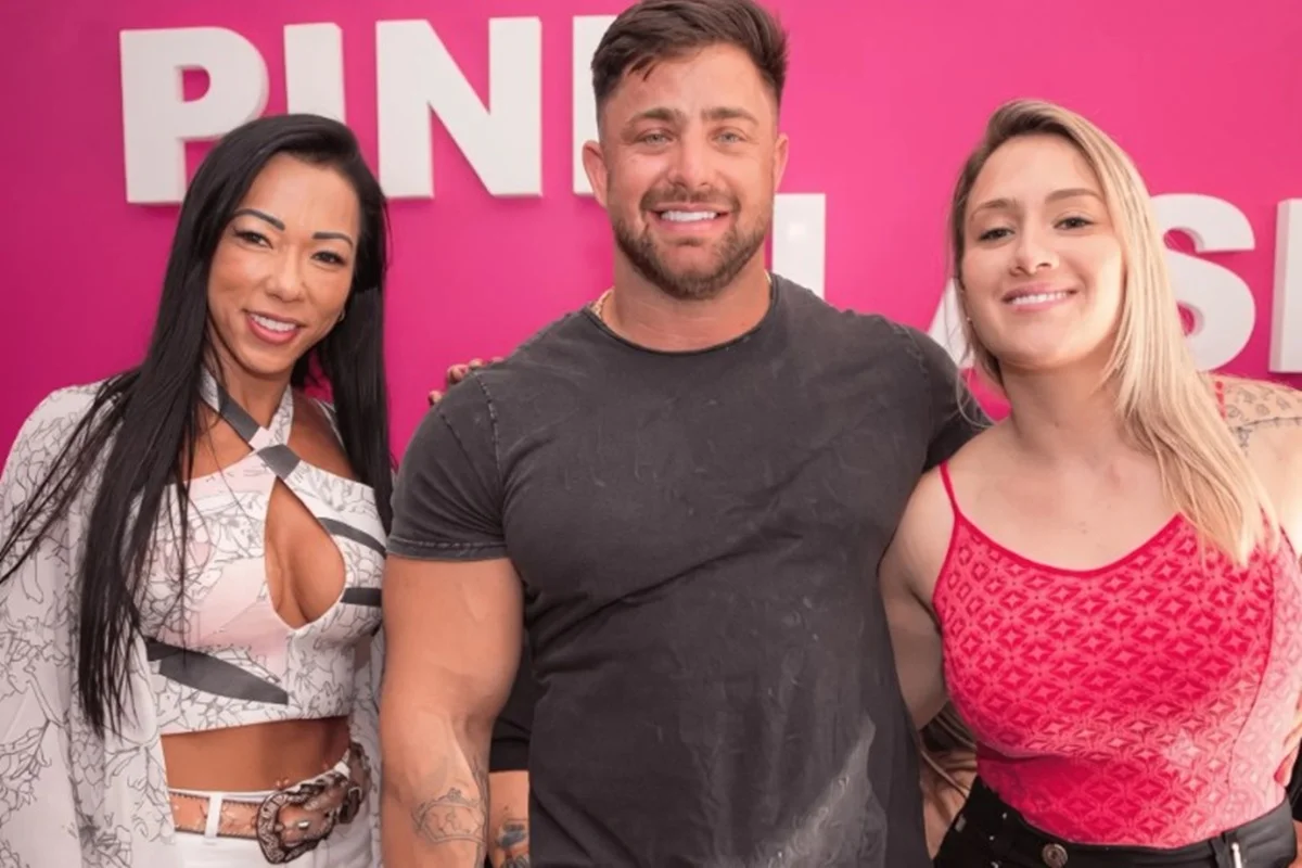 O trio Japa do PCC, Thiago e Samara Pink O trio Japa do PCC, Thiago e Samara Pink