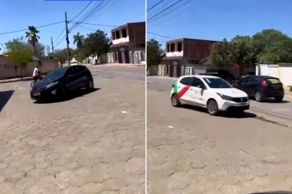 prefeito São Romão foge