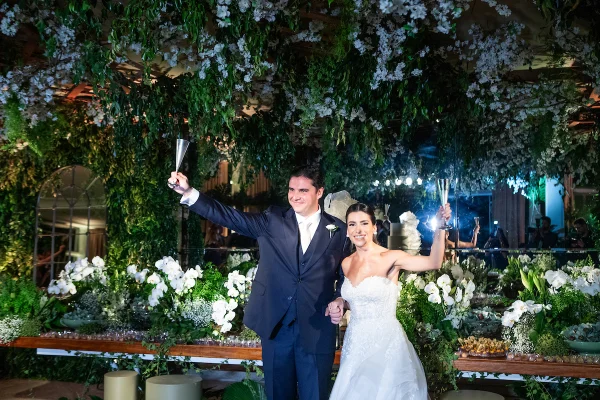 Luciana Padilla Guardia e Francisco Agosti dizem “sim” ao amor