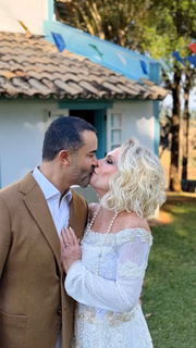 Ana Maria Braga e Fábio Arruda
