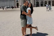 João Gomes dá beijo em Ary Mirelle João Gomes dá beijo em Ary Mirelle