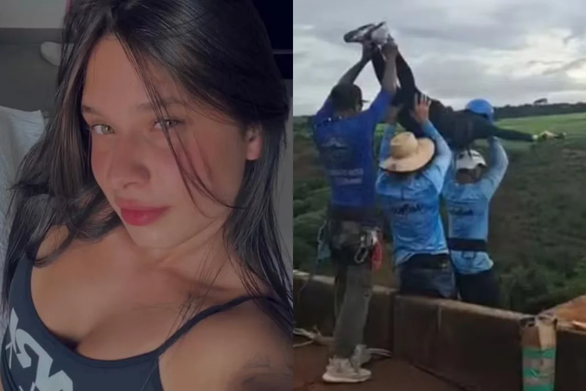 Maria Eduarda Rodrigues de Freitas morreu após salto em SP Maria Eduarda Rodrigues de Freitas morreu após salto em SP