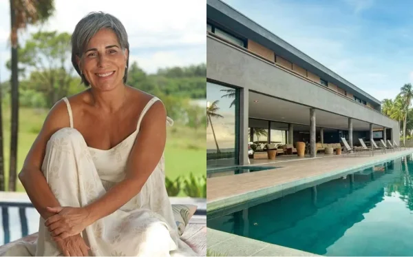 Mansão de Gloria Pires está disponível para aluguel; veja por quanto