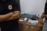 Dinheiro apreendido com PM ligado ao deputado Antônio Doido (MDB-PA)
