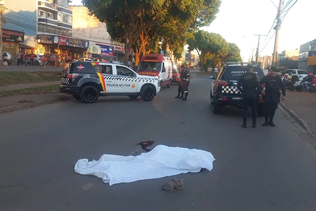 Homem mata desafeto a facadas durante briga em via pública de Ceilândia