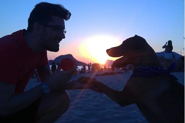 Flamenguista supera meta para salvar cão e quer retribuir a ajuda