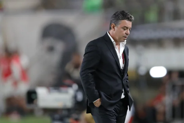 Foto colorida de Marcelo Gallardo, técnico do River Plate - Metrópoles