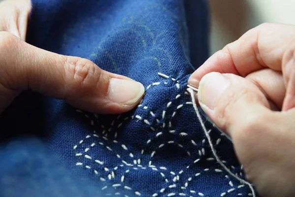 Bordado japonês sashiko - Metrópoles