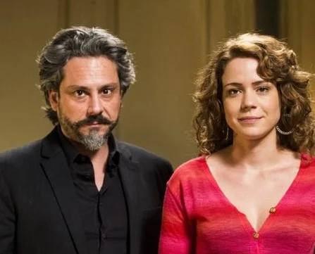 José Alfredo (Alexandre Nero) e Cristina (Leandra Leal) em Império