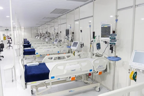 Leitos do Hospital de Campanha do Gama
