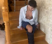 Stavros Floros tem mostrado sua rotina nas redes sociais após o acidente Stavros Floros tem mostrado sua rotina nas redes sociais após o acidente