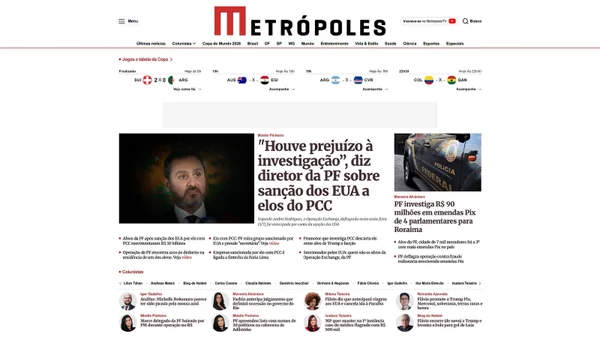 Saiba como ter o Metrópoles como fonte favorita de notícia no Google